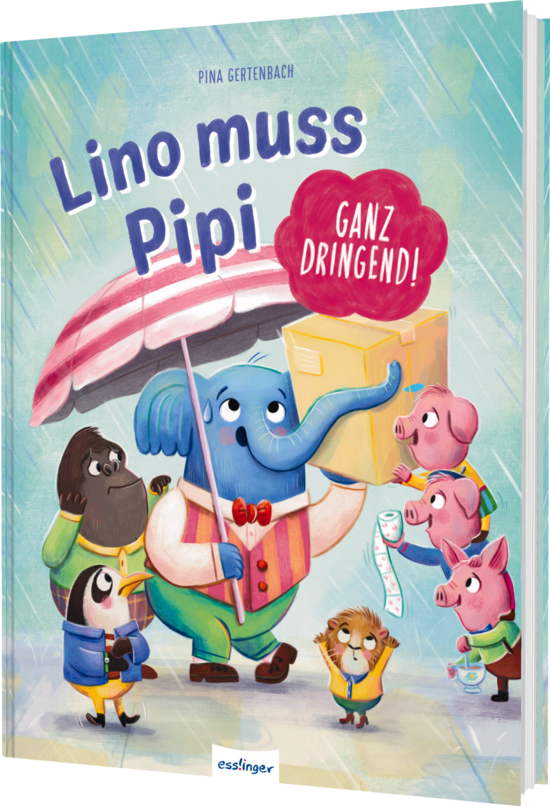Blick ins Buch Lino muss Pipi (ganz dringend!)