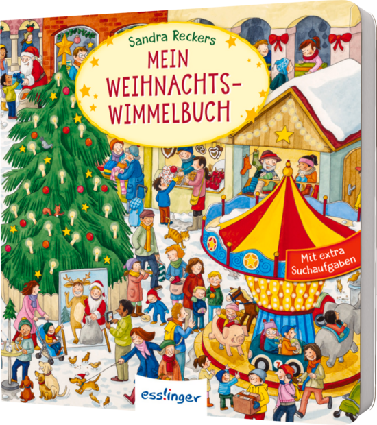 Blick ins Buch Mein Weihnachts-Wimmelbuch