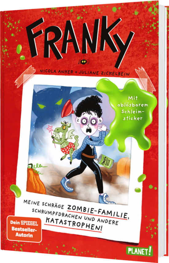 Blick ins Buch Meine schräge Zombie-Familie, Schrumpfdrachen und andere Katastrophen