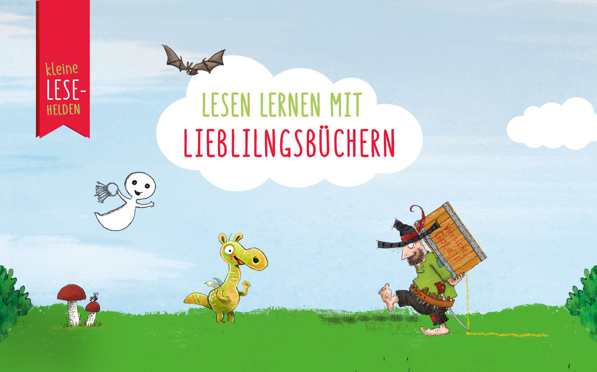 Lerne Lesen mit unseren beliebten Titeln — Zum kleine Lesehelden-Special
